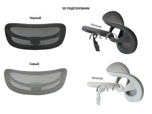 EXPERT ERGO FLY-HB H01C 5D черное - 6