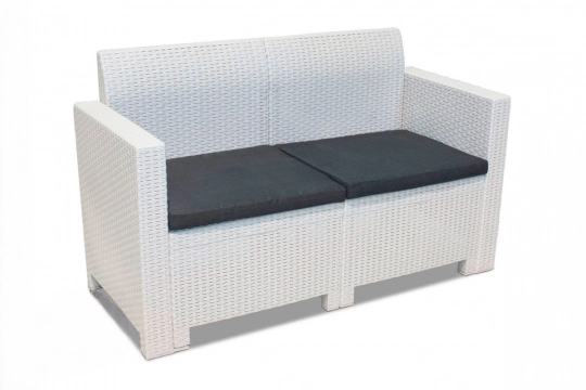 Комплект мебели NEBRASKA SOFA 2 (2х местный диван), белый - 1