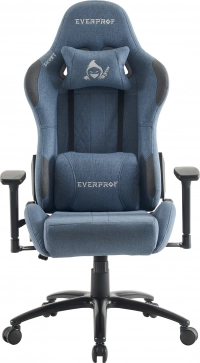 Геймерское кресло Everprof Ghost Ткань Синий - 2