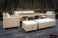 MOKKA BELLA Пуф большой, цвет соломенный - 3