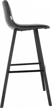 Стул барный Everprof Signal Экокожа Черный - 3